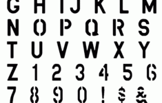 10 Beautiful Free Stencil Fonts Perfect For Signs Cricuit Help