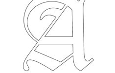 10 Best 4 Inch Alphabet Stencils Printable Printablee