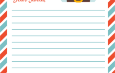 10 Best Free Printable Christmas Letter Templates Printablee