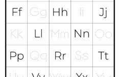 10 Best Printable Upper And Lowercase Alphabet Printablee