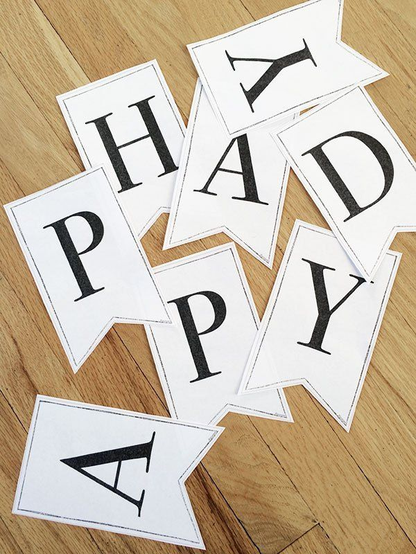 10 Free Printable Alphabet Banners Round up Making Things Is 