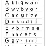 10 Matching Uppercase And Lowercase Letters Printable Worksheets Free