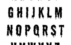 15 Best Spooky Printable Halloween Letters Printablee