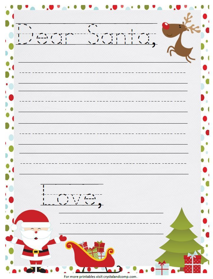 16 Free Letter To Santa Templates For Kids Christmas Lettering Santa 