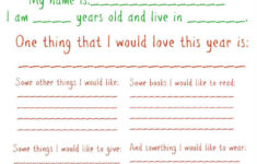 20 Free Letter To Santa Templates For Kids To Write Wishes