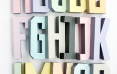 3D Alphabet Templates Mr Printables