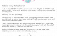 4 Free Printable Easter Bunny Letters Freebie Finding Mom