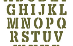 6 Best 2 5 Inch Stencil Letters Printable Printablee