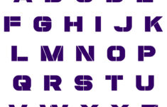 6 Best 8 Inch Letter Stencils Alphabet Printable Printablee
