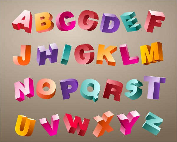 6 Printable Letters PSD Vector EPS Format Download Free Premium 