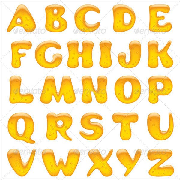 6 Printable Letters PSD Vector EPS Format Download Free Premium 