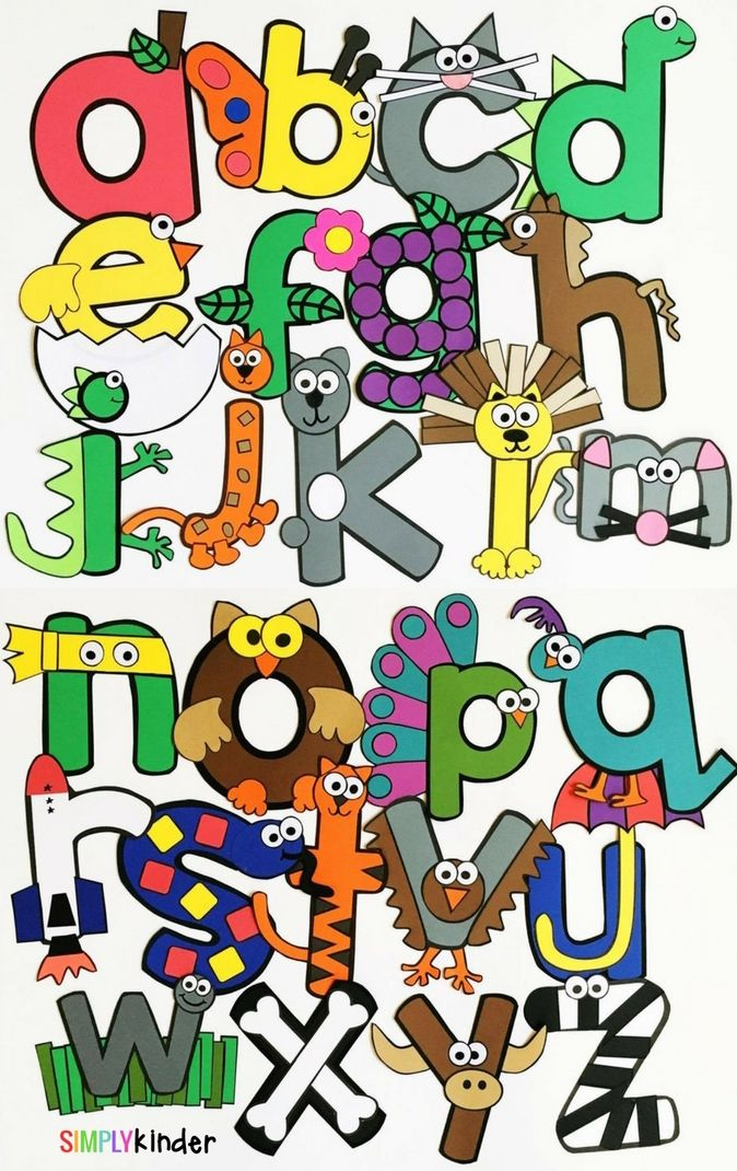 Alphabet Crafts Lowercase Alphabet Preschool Letter A Crafts 