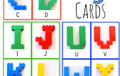 Alphabet Lego Cards Uppercase free Printable Wildflower Ramblings