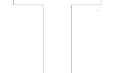 Alphabet Letter T Template For Kids2 Lettering Alphabet Letter A