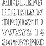 Alphabet Stencils Free Premium Templates
