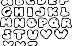 Coloring Pages Of Bubble Letters At GetColorings Free Printable
