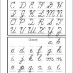 Cursive Alphabet Download AlphabetWorksheetsFree