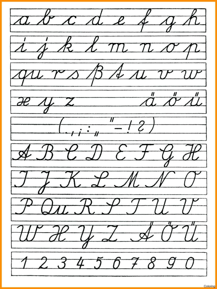 Cursive Alphabet Free Printable AlphabetWorksheetsFree | Printable ...