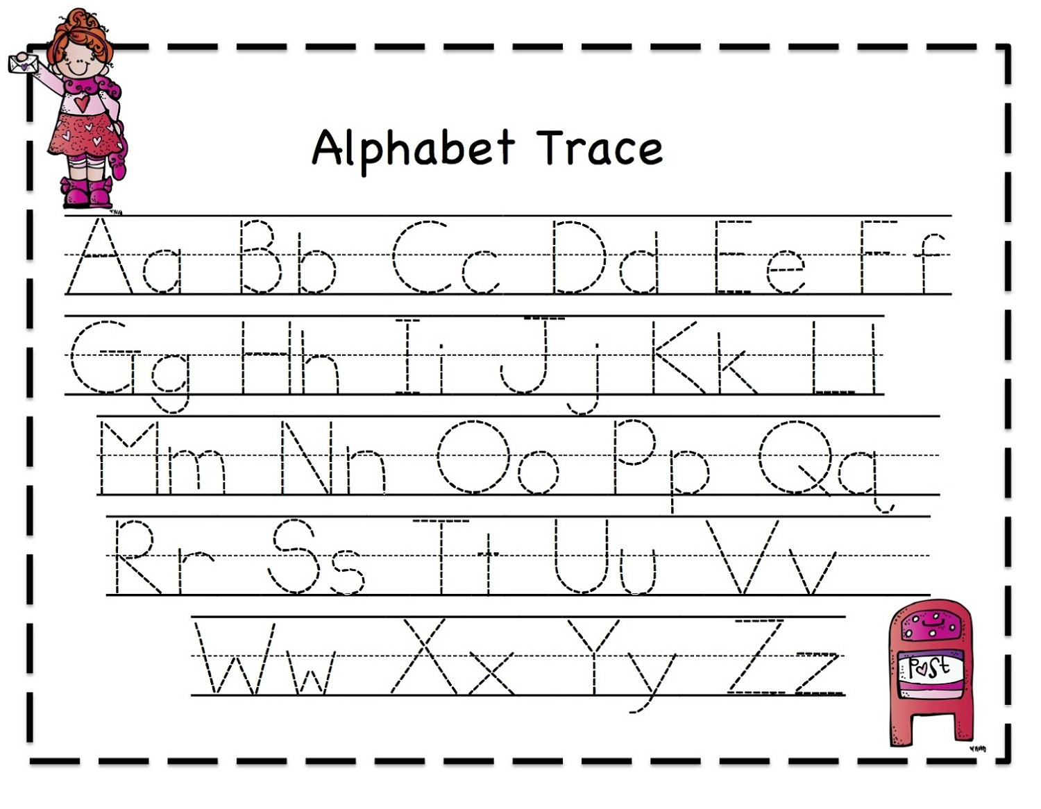 Download Tracing Letters TracingLettersWorksheets