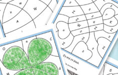 Easy Color By Letter U V W X Y Z For Preschoolers Kids Activities