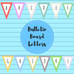 Editable Bulletin Board Letters Bulletin Board Letters Lettering