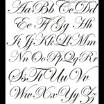 Fancy Alphabet Letters Drawing At GetDrawings Free Download