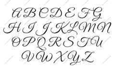 Fancy Letters Drawing At GetDrawings Free Download