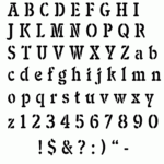 Free Alphabet Stencils Alphabet Stencils Letter Stencils To Print