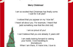 Free Letters From Santa