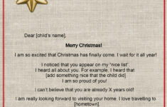Free Letters From Santa