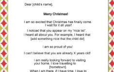 Free Letters From Santa