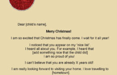 Free Letters From Santa
