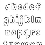 Free Lowercase Bubble Letters To Print Freebie Finding Mom Bubble