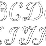 Free Pattern Friday Vintage Monogram Letters Hand Embroidery