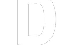 Free Printable Alphabet Template Upper Case Free Printable Extra