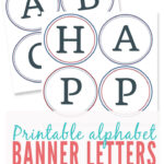Free Printable Banner Letters For Making A DIY Sign