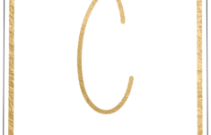 Free Printable Banner Letters Templates Paper Trail Design