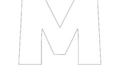 Free Printable Big Large Letter Stencils Free Printable Stencils