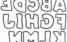 Free Printable Block Letters Free Printable Alphabet Letters Free