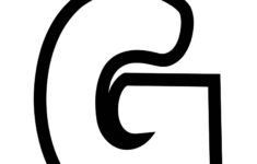 Free Printable Bubble Letter Stencils Bubble Letter G Stencil