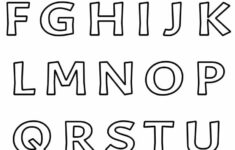 FREE Printable Bubble Letters Alphabet