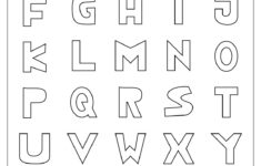 Free Printable Coloring Alphabet Letters Ausdruckbares Ausmal