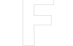 Free Printable Extra Large Letter Stencils Free Printable