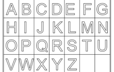 Free Printable Letters Activity Shelter