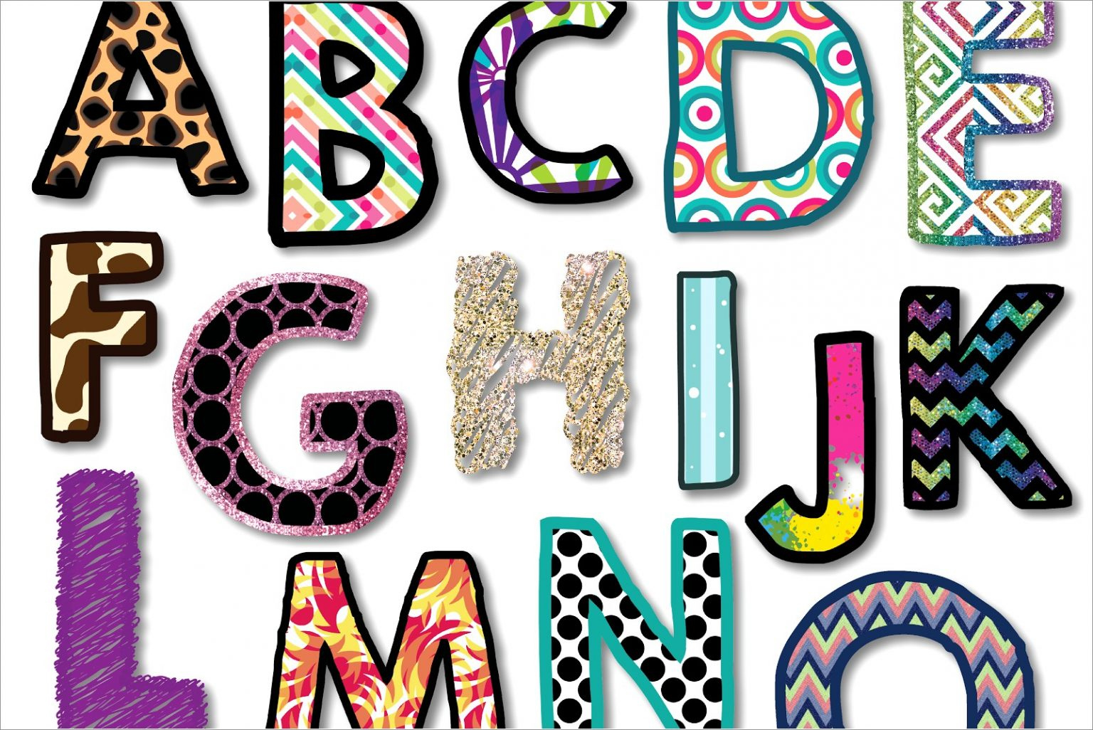 Free Printable Letters For Bulletin Boards AlphabetWorksheetsFree