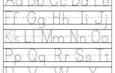 Free Printable Letters To Trace Alphabet Letter Tracing Printables