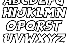 Free Printable Poster Size Letters Onvacationswall