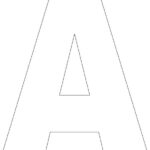 Free Printable Upper Case Alphabet Template Free Printable Alphabet