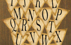 Free Printables Rustic Banner Letters A Z