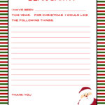 Free Santa Letter Templates How To Mail A Letter To Santa What
